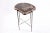 Contemporary Living Edge Petrified Wood Top W Iron Stand Accent Table or Side Table 51 For Sale - Image 3 of 5