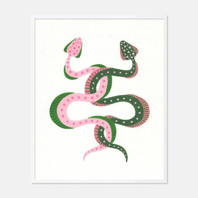 Willa Heart Edamame & Bok Choy by Willa Heart in White Frame, Medium Art Print For Sale - Image 4 of 4