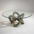 Glass Coffee Table with Bronze Base, Late 20th Century For Sale - Image 7 of 10