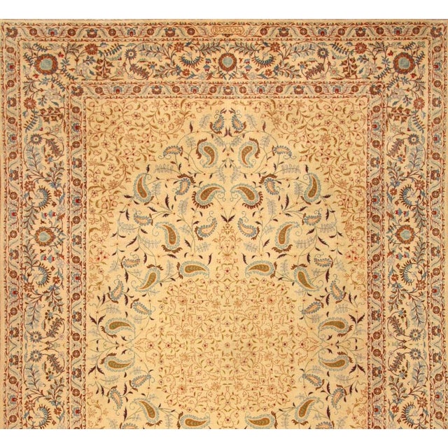 Middle Eastern Hand-Knotted Rug For Sale - Image 3 of 11