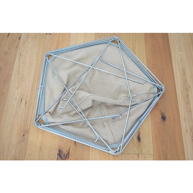 White Penta Chair by Jean-Paul Barry & Kim Moltzer for Wilhelm Bofinger, 1960s For Sale - Image 6 of 7