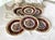1940's Mythological Scene Plates, Cico Bavaria Germany, Ruby & Gold, Set of 6 For Sale - Image 10 of 17
