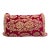 Lush Vibrant Embroidered Velvet Decor Pillow For Sale