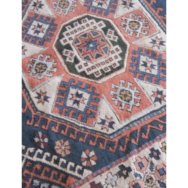 1960s 1960's Persian Wool Rug - 6.9 X 4.9 Ft For Sale - Image 5 of 9