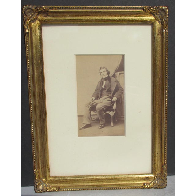 Mid 19th Century Carte De Visite Eugene Delacroix 1865-1870 For Sale - Image 5 of 5