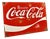 Vintage Coca Cola Sign in Enamel and Iron For Sale