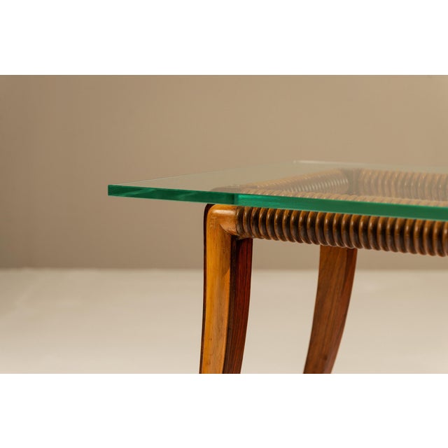 Maple and Wood Coffee Table from Osvaldo Borsani, Italy, 1940s For Sale - Image 9 of 12