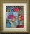 "Untitled" by Alvar Original Oil Painting on Board Hand signed by the artist Framed Size: 37" x 32" Custom Frame Image...