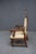 Renaissance Revival Quarter Sawn Oak Throne Armchair For Sale - Image 9 of 10