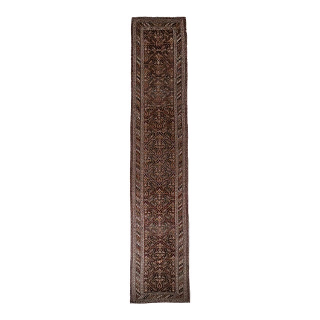 Antique Persian Malayer Runner Rug For Sale