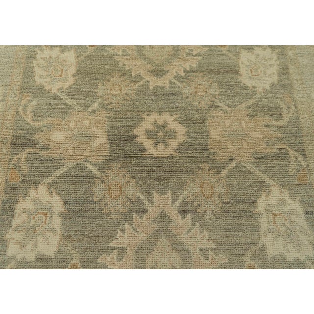 Oushak Rug 3'1" x 4'11" #21378 For Sale - Image 4 of 8