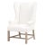 Contemporary Chateau Arm Chair, Pearl For Sale - Image 3 of 7