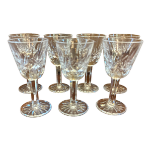 Late 20th Century Crystal Cordial/Liqueur Glasses - Set of 7