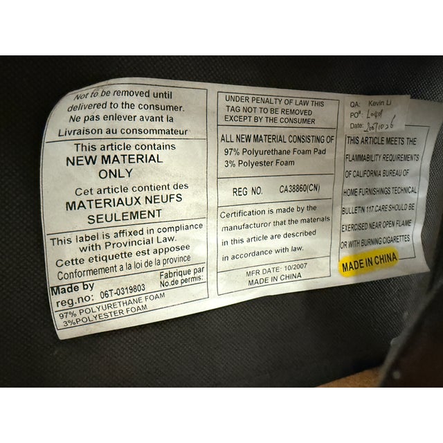 Ethan Allen Office Chair on Rollers For Sale - Image 12 of 12