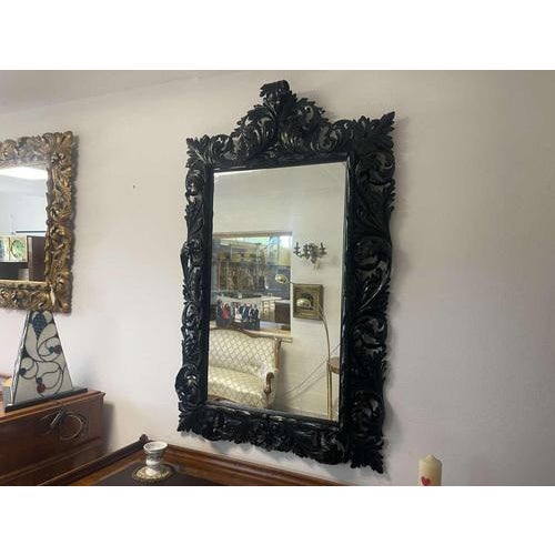 Florentine Mirror with Wood Carving For Sale - Image 18 of 18