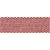 Sample - Schumacher Crawford Check Tape Wide in Cornwallis Red For Sale