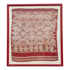 Majestic Antique Andean Framed Textile