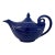 Mid-Century Cobalt Blue Hall Alladin Teapot For Sale