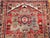 Persian Vintage Persian Heriz Runner, Hand-Knotted Wool, Geometric Pattern, Red & Green, 3x10 For Sale - Image 3 of 18