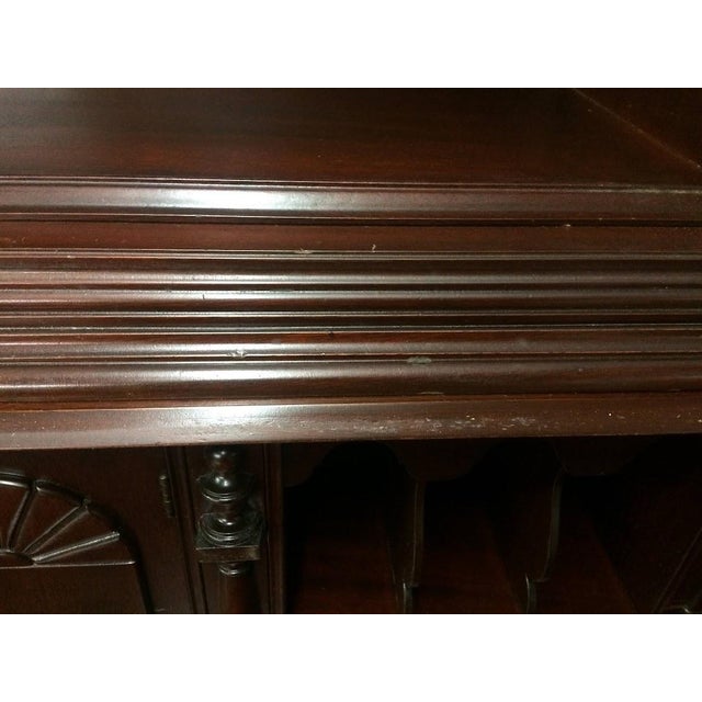 Vintage Secretary Desk, Blind Door Mahogany Secretary Desk For Sale - Image 17 of 17
