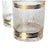 Mid Century Modern Culver Highball Glasses – Set of 5 With 22k Gold Icicle Pattern For Sale - Image 9 of 10