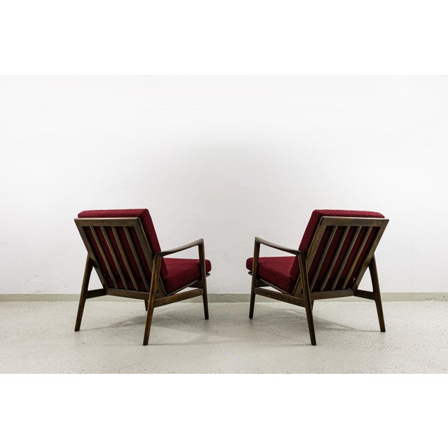 Vintage Armchairs from SFM, Poland, 1960s, Set of 2 For Sale - Image 6 of 16