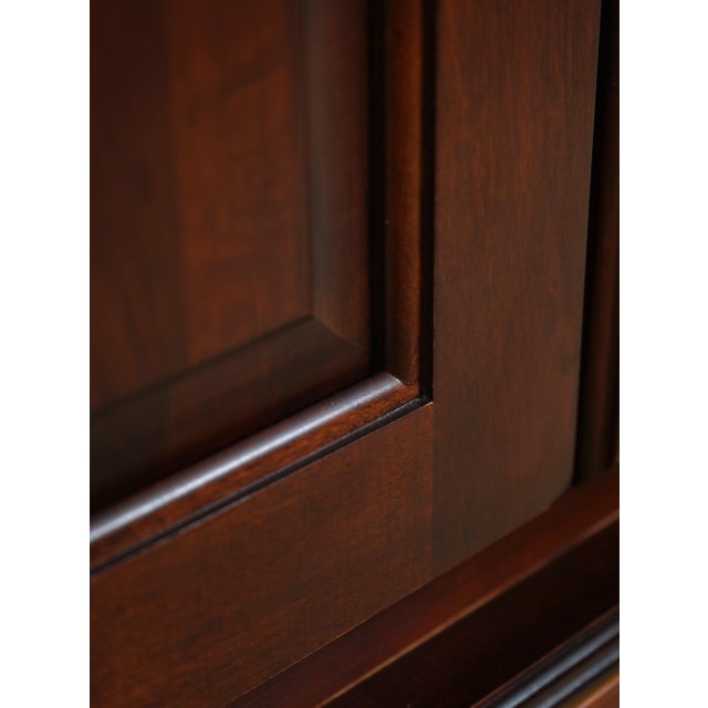 Durham Cherry Armoire Chifferobe Tv Unit For Sale - Image 10 of 18