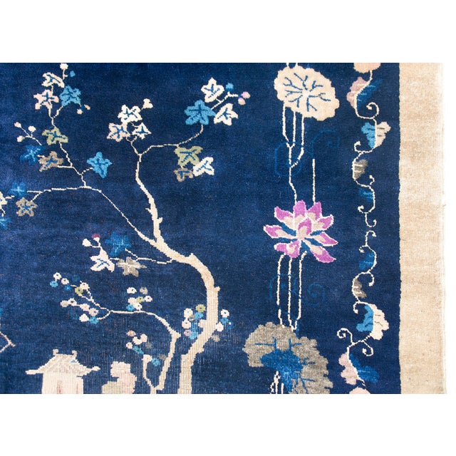 Art Deco Early 20th Century Chinese Art Deco Rug For Sale - Image 3 of 15