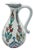 Handmade Ceramic Pitcher (25cm) – Textured “Dot” Art – Pastel Florals & Embossed Surface For Sale