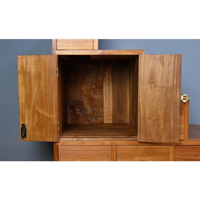 20th Century Teak Kaidan Tansu Part 2 Staircase Furniture For Sale - Image 11 of 16