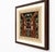Paper Atelier Aria Lumae Arts and Crafts Symmetrical Hares Folklore Fine Art Gallery Board Print With Integrated Floral Border Design 18 X 18 For Sale - Image 7 of 17