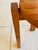 Brown Vintage Fir Wood Stool with Fins, 1970s For Sale - Image 8 of 18