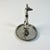 Mid-Century Boho Chic Figurine Giraffe Ring Trinket Catchall For Sale - Image 4 of 9