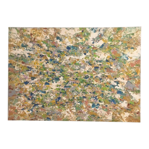 2022 Contemporary Sculptural Abstract Expressionist Oil Painting by Jesus Galvan