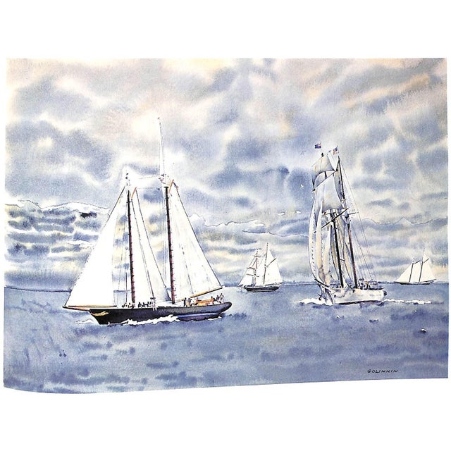 1970s "The Twelve Meter Challenges for the America's Cup" 1977 Hoyt, Norris D. For Sale - Image 5 of 10