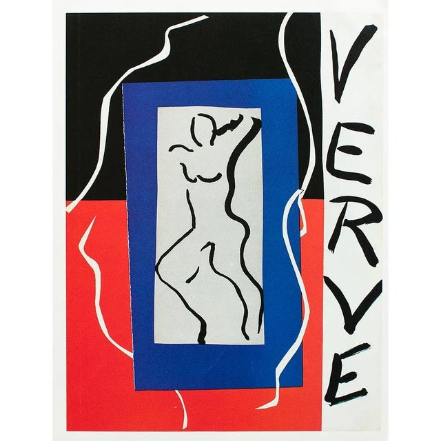1980s 1987 After Henri Matisse "Verve No. 1" (1937) Cover, Second Edition Full-Color Print For Sale - Image 5 of 7
