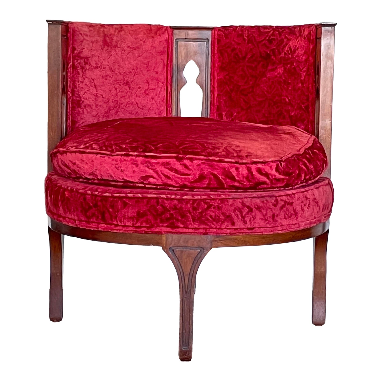 Vintage Spanish Revival Gothic Chair Chairish