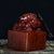 Chinese Vintage Shoushan Stone Seal With Mythical Beast Motif and Calligraphy For Sale - Image 3 of 9