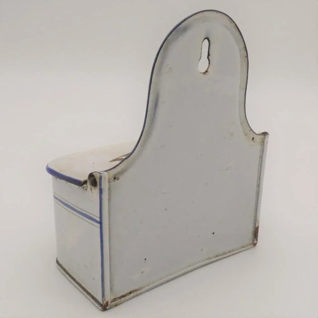 Enamelled Matches Container, France 1900s For Sale - Image 5 of 7