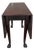 Antique English George III Mahogany Drop-Leaf Side Table, Circa 1760-1780 For Sale