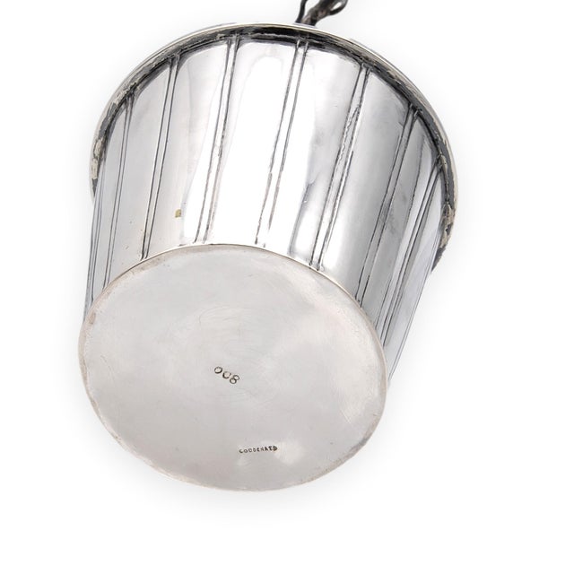 Metal Attilio Codognato Signed 800 Silver & Red Coral Holly Tree Objet D'Art, Ca. 1990 For Sale - Image 7 of 7