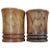 Chinese Art Deco Carved Hardwood Brush Pots - A Pair For Sale - Image 11 of 11