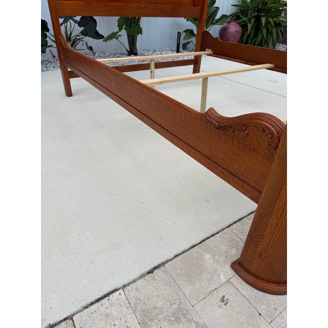 Lexington Furniture Victorian Sampler Mansion Collection Queen Size Bed For Sale In West Palm - Image 6 of 12