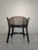 Vintage Armchair with Raffia and Viennese Weave For Sale - Image 10 of 16