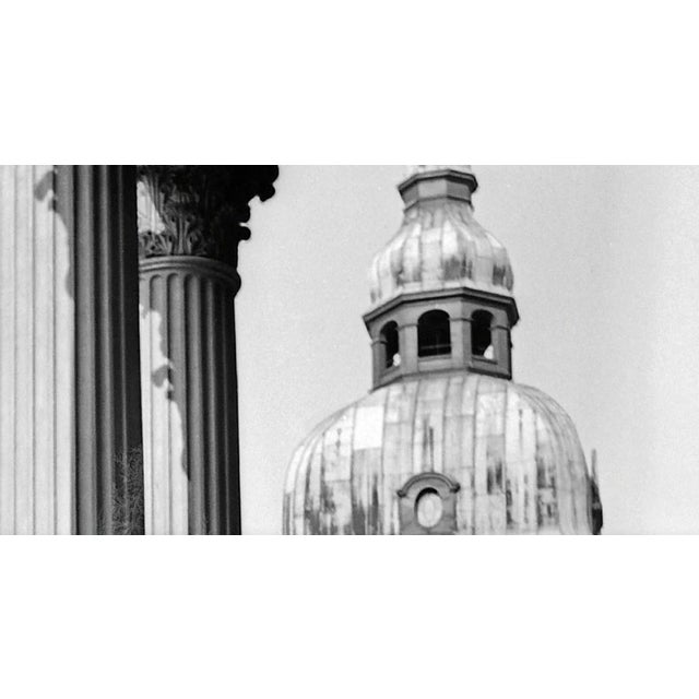 Traditional Columns at Entrance of Darmstadt Theatre, Germany, 1938, Printed 2021 For Sale - Image 3 of 5