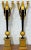 Empire Style Egyptian Caryatid Two-Light Ormolu & Patinated Candelabra - a Pair For Sale - Image 4 of 12
