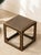 Vintage Black & Gold Textured Side Table For Sale In Los Angeles - Image 6 of 10
