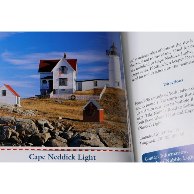 Paper American Lighthouse Book Collection - Set of 4 For Sale - Image 7 of 13