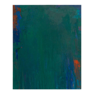 Robert O'Meara Abstract Composition in Green Oil