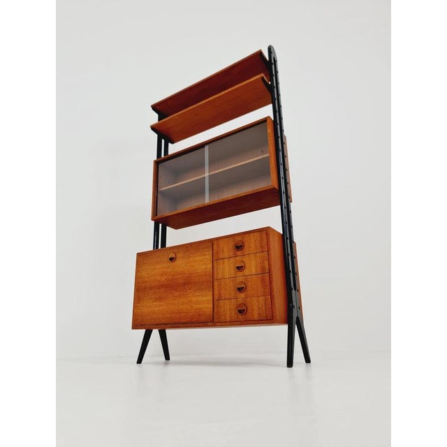Mid-Century Danish Freestanding Bookshelf System in Teak by Bengt Ruda, 1960s For Sale - Image 12 of 18
